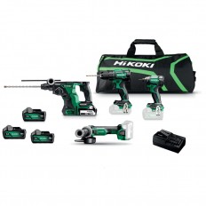 HIKOKI Pack 4 Machines 18V...