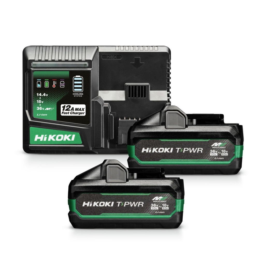 UC36YSL2WAZ - Pack 2 batteries T-PWR 36V/18V + chargeur rapide UC36Y