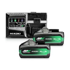UC18YSL3WJZ - Pack 2 batteries MULTI VOLT BSL36B18X + chargeur UC18Y